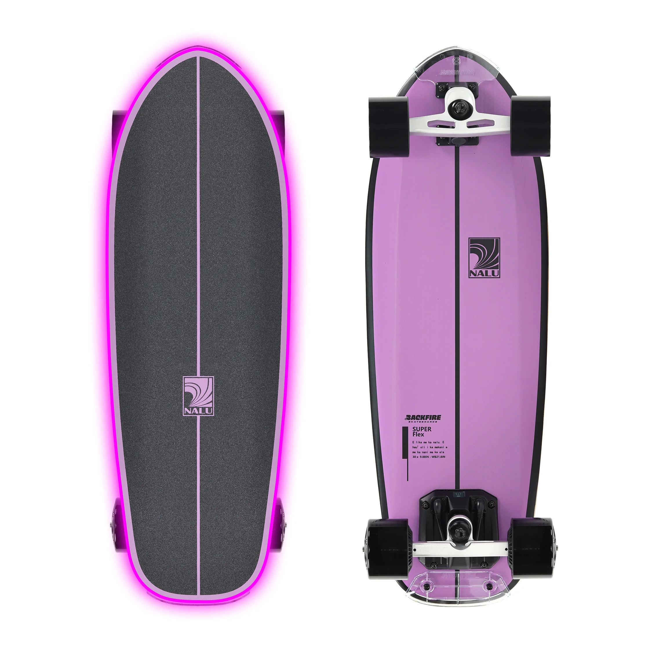 Backfire Nalu Electric Skateboard with R5s Remote - Image 3