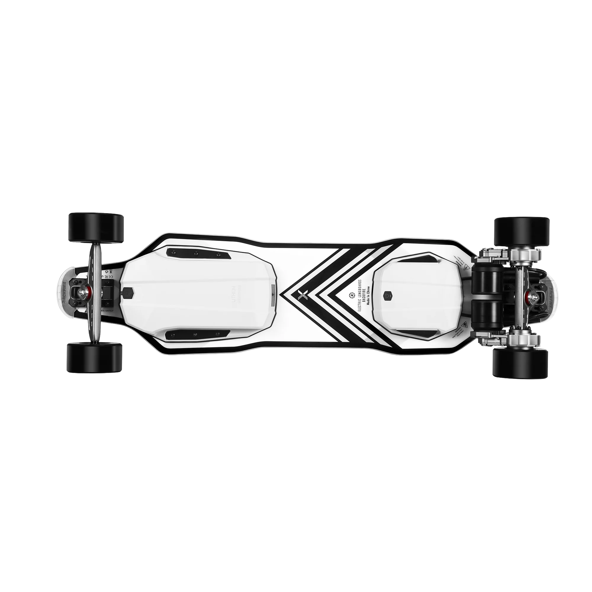 Backfire Zealot X2 Gear Drive Electric Skateboard with Major V3 Remote - Image 10