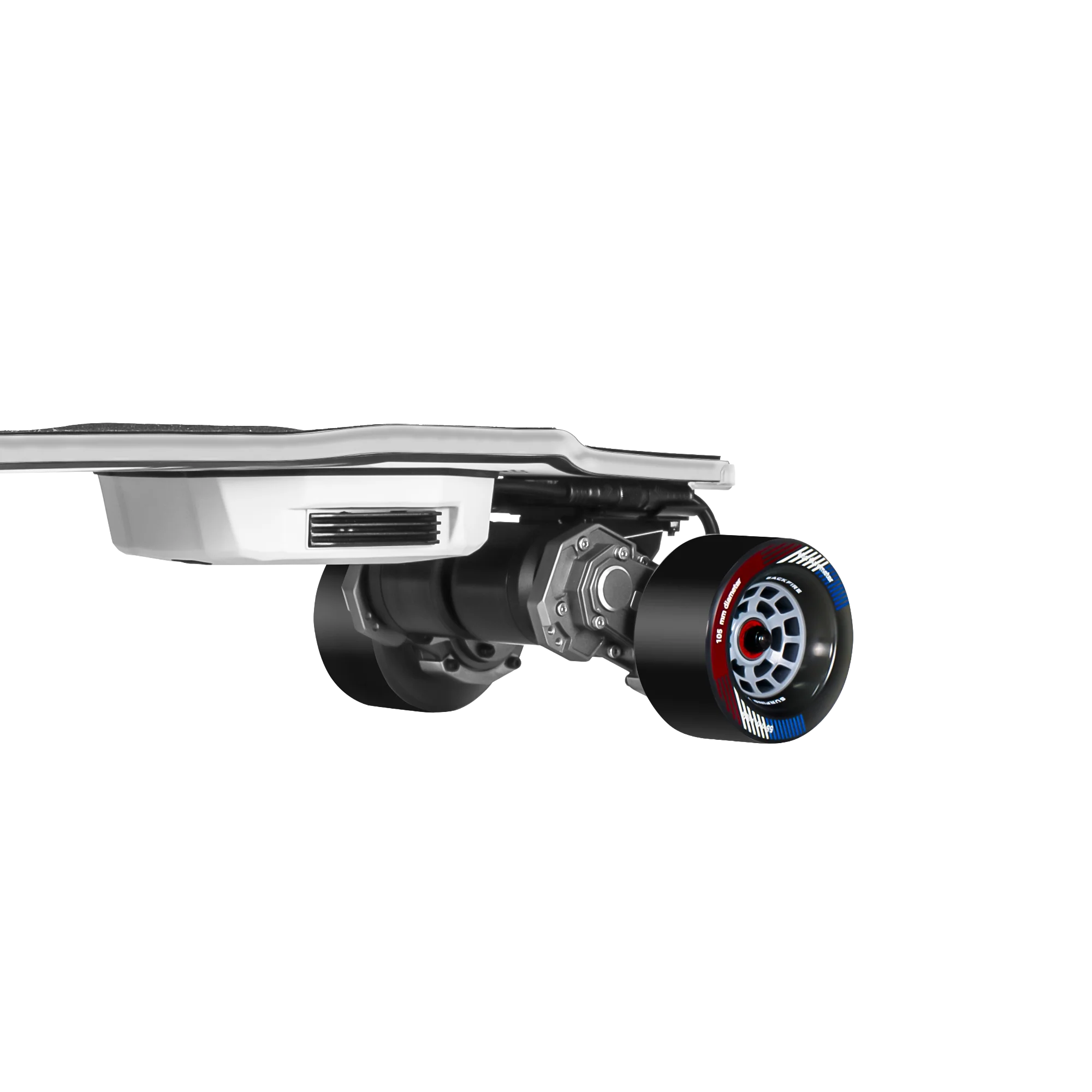 Backfire Zealot X2 Gear Drive Electric Skateboard with Major V3 Remote - Image 11