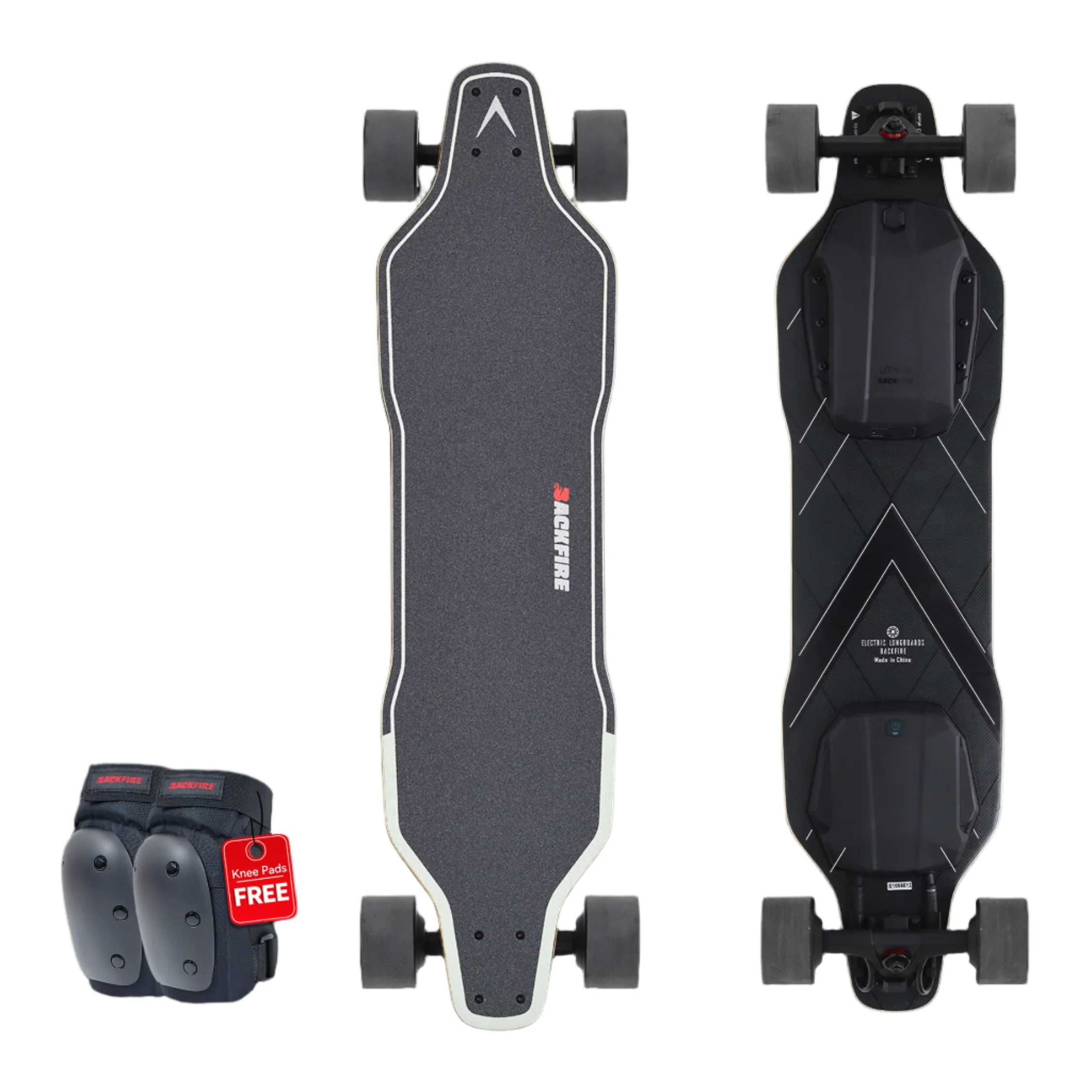 Backfire G2 Black Electric Skateboard with R5s Remote - Image 4